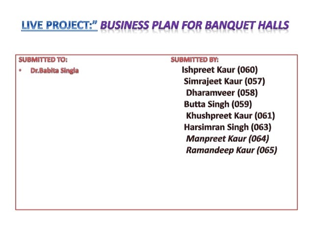 banquet hall business plan pdf reception halls for sale
